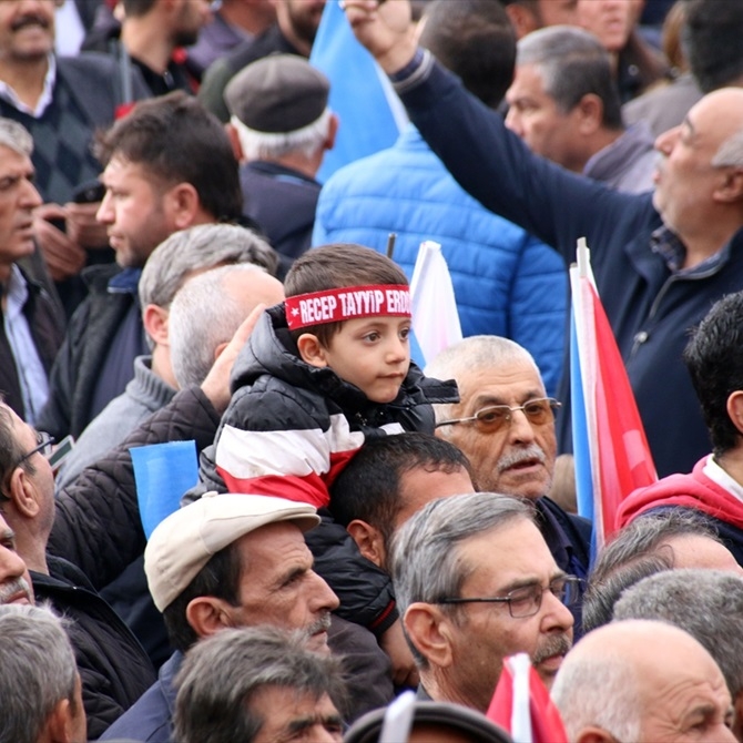 AK Parti Genel Başkanı ve Cumhurbaşkanı Recep Tayyip Erdoğan Aydın'da ha