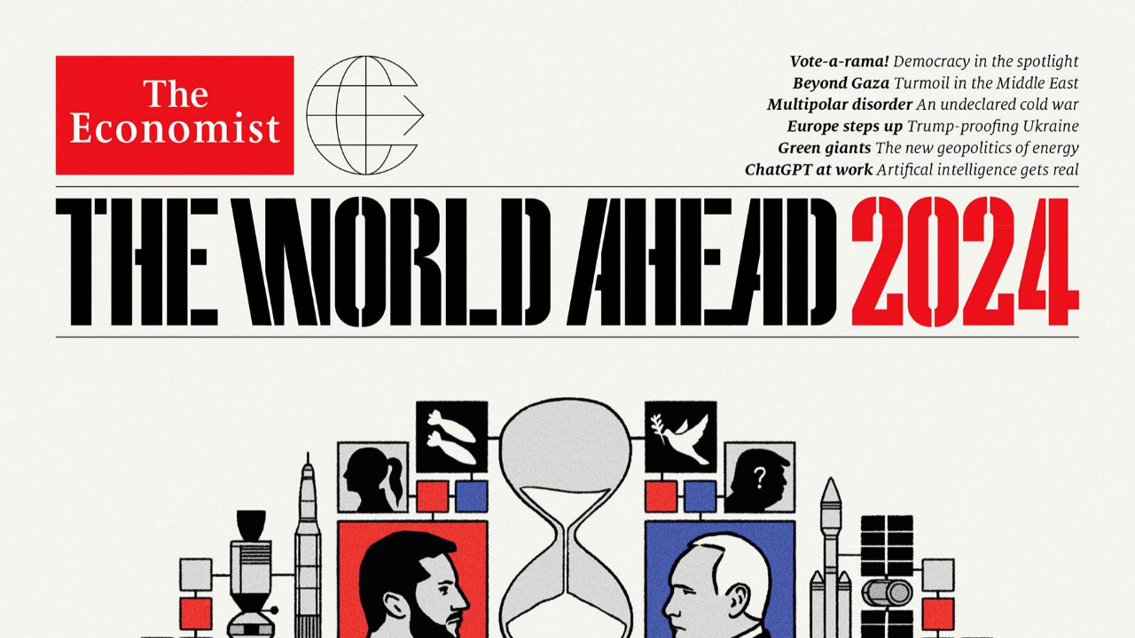 The Economist 2024 yılı kapağını paylaştı! İşte deprem etkisi yaratan