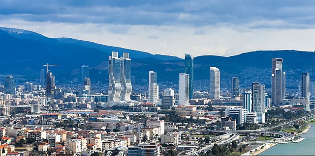 Skyscrapers In Izmir Turkey