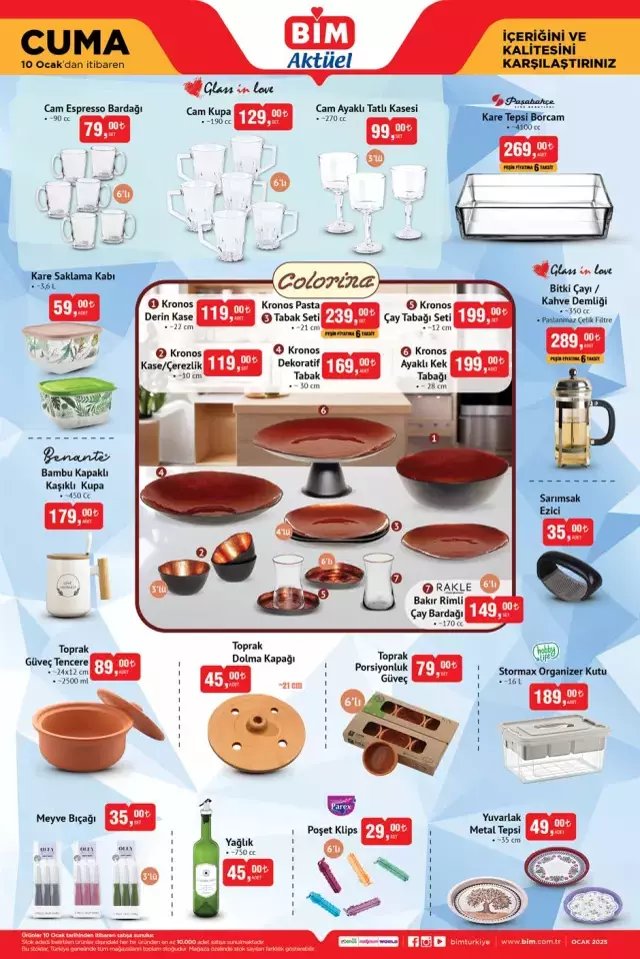 10 Ocak Bim Aktuel Katalogu 10 Ocak Cuma Bim 18246114 1995 M