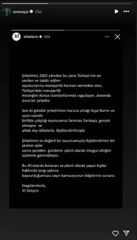 Serenay Sarikaya Ile Ayse Barim Olayi Nedir 18242336 9090 M