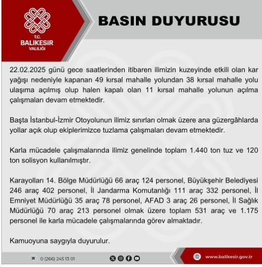 Balikesir Okullar Tatil Mi Son Dakika 24 Subat 18404718 6201 M