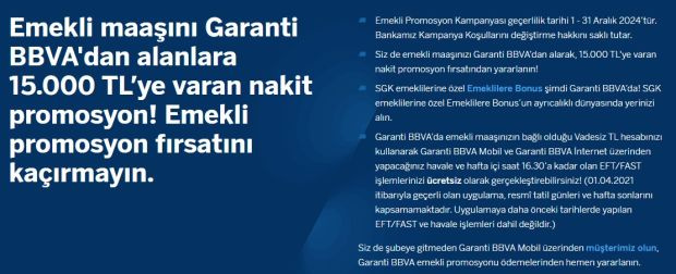 Garanti Bankasindan Emekliye 15 Hvnl