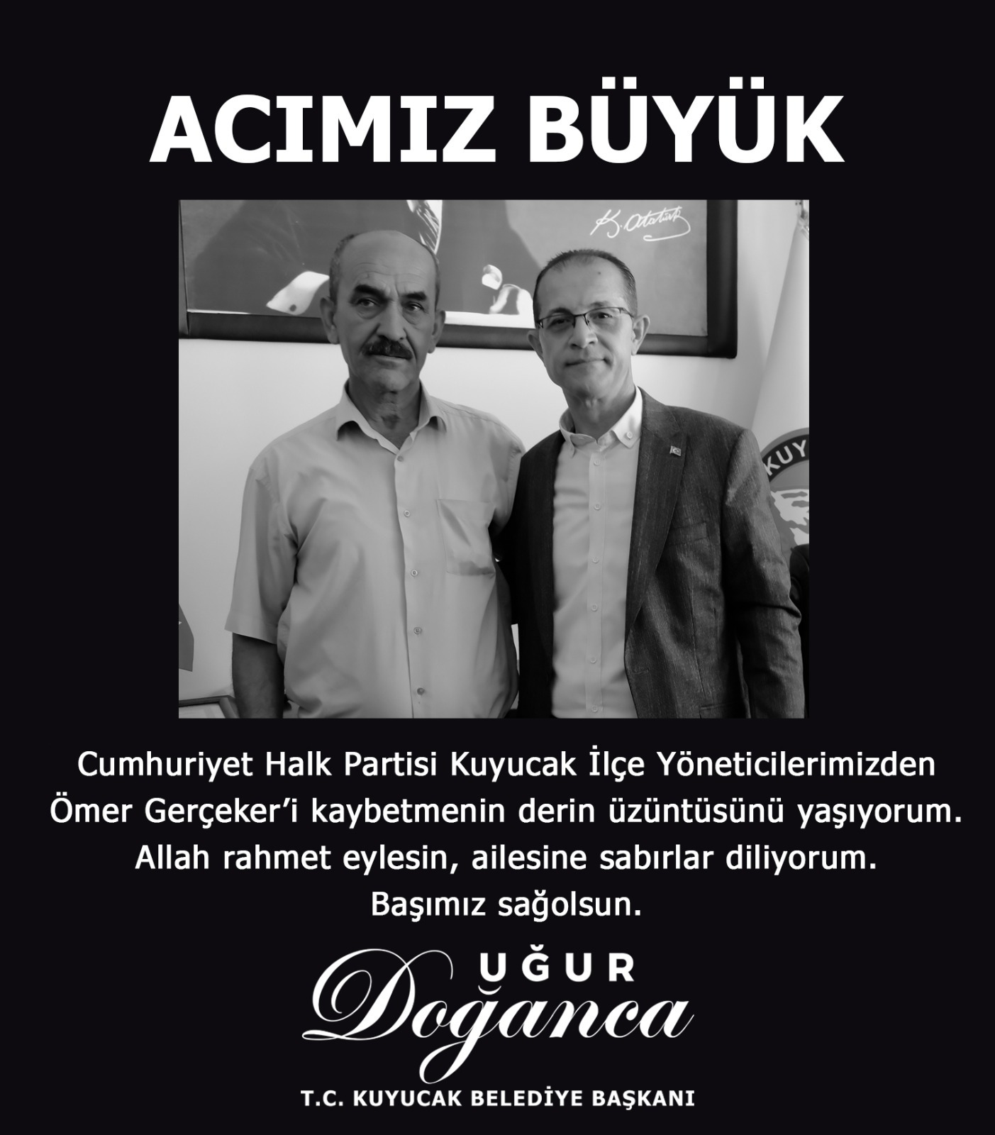 Kuyucakbeleidyebşakanıaçıklama