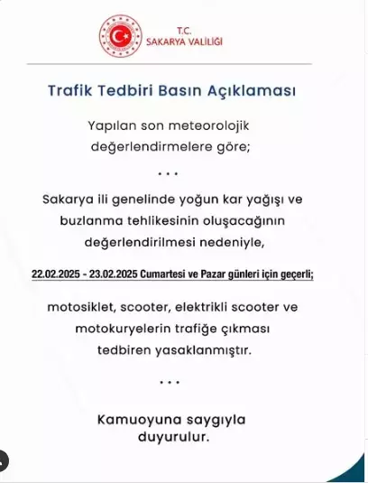 Sakarya Okullar Tatil Mi Son Dakika 24 Subat 18404429 2539 M