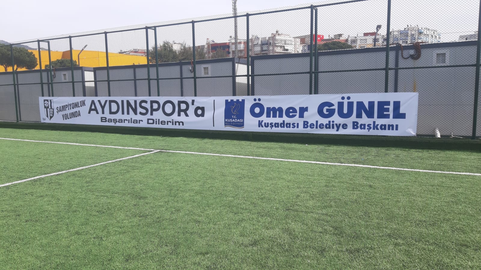 Aydınspor Maçında Pankart Skandalı Siyaset Stadyuma Sızdı! (1)