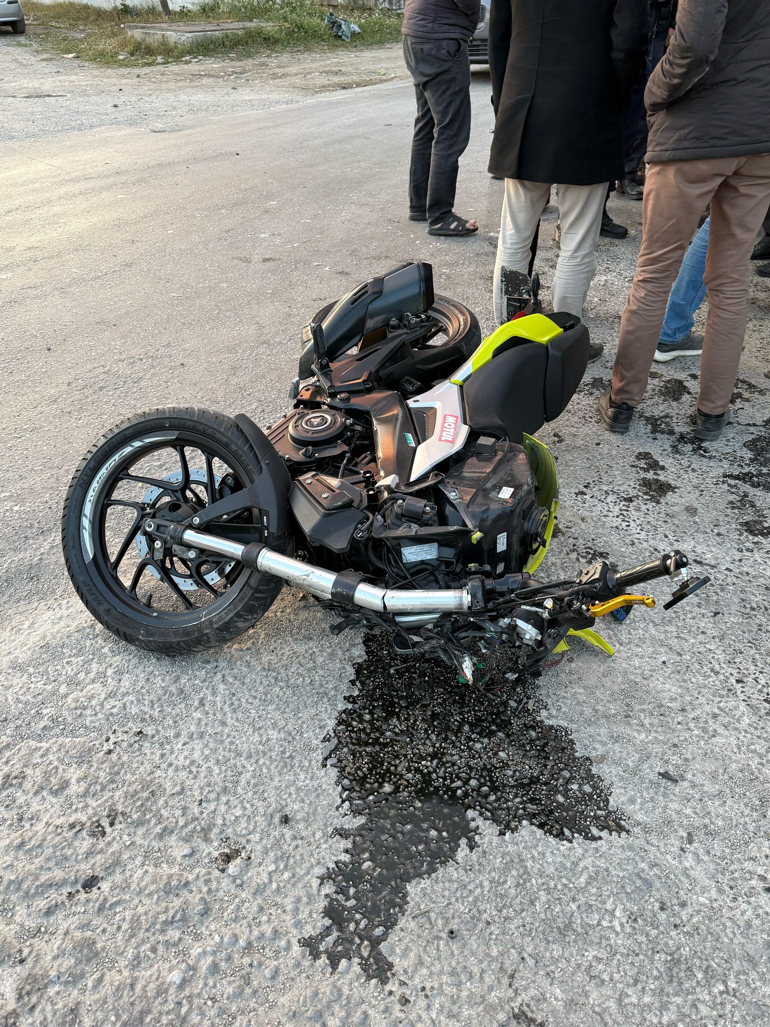 Köşk Ödemiş Yolunda Kaza Motosikletle Otomobil Çarpıştı! (7)