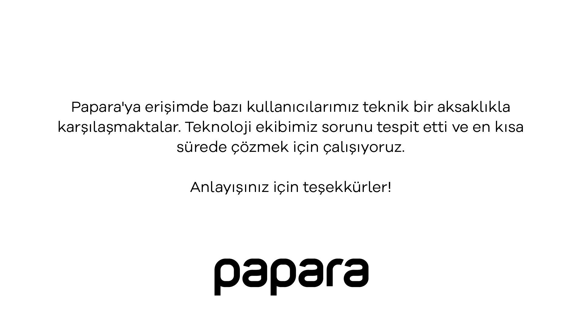 Papara Coktu Mu Neden Giremiyorum Papara Baglanti Problemi 17412762837150 1