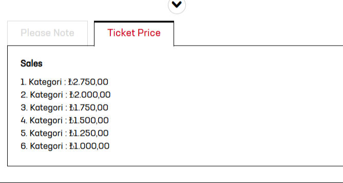 Ticketprice