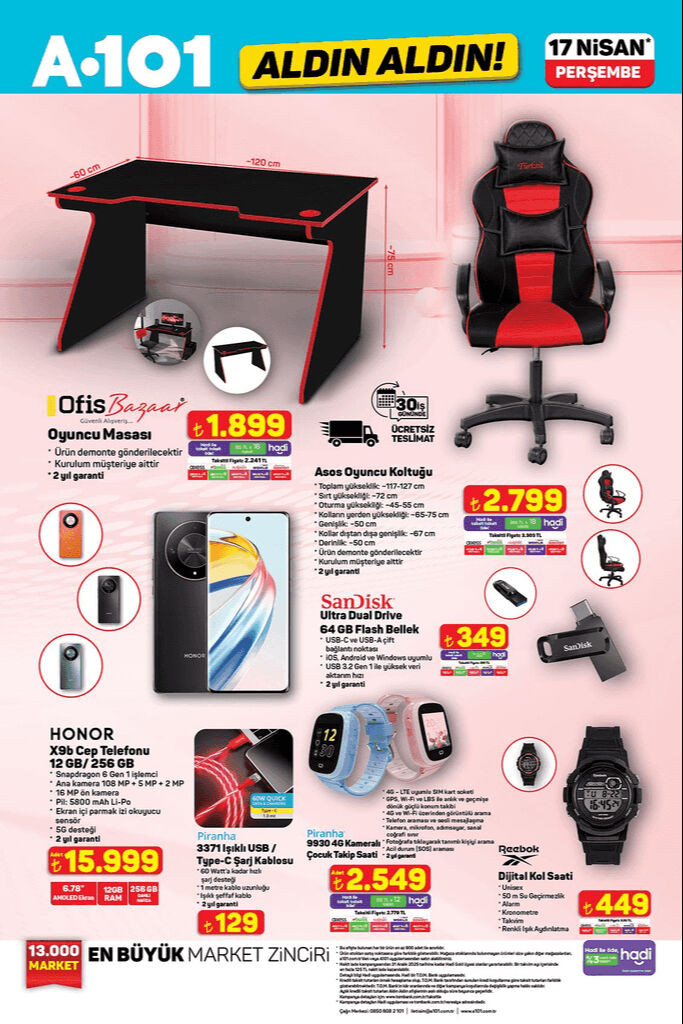 A101De 23 Nisan Havasi Esiyor Boks Makinesi Akulu Araba Trambolin Bisiklet Ve Daha Fazlasi Bu Hafta Satista 17446661533653 5