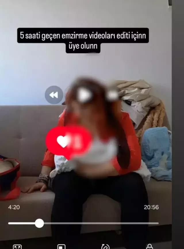 Anne Bebegiyle Mustehcen Paylasim Yapip Para 18509837 4110 M