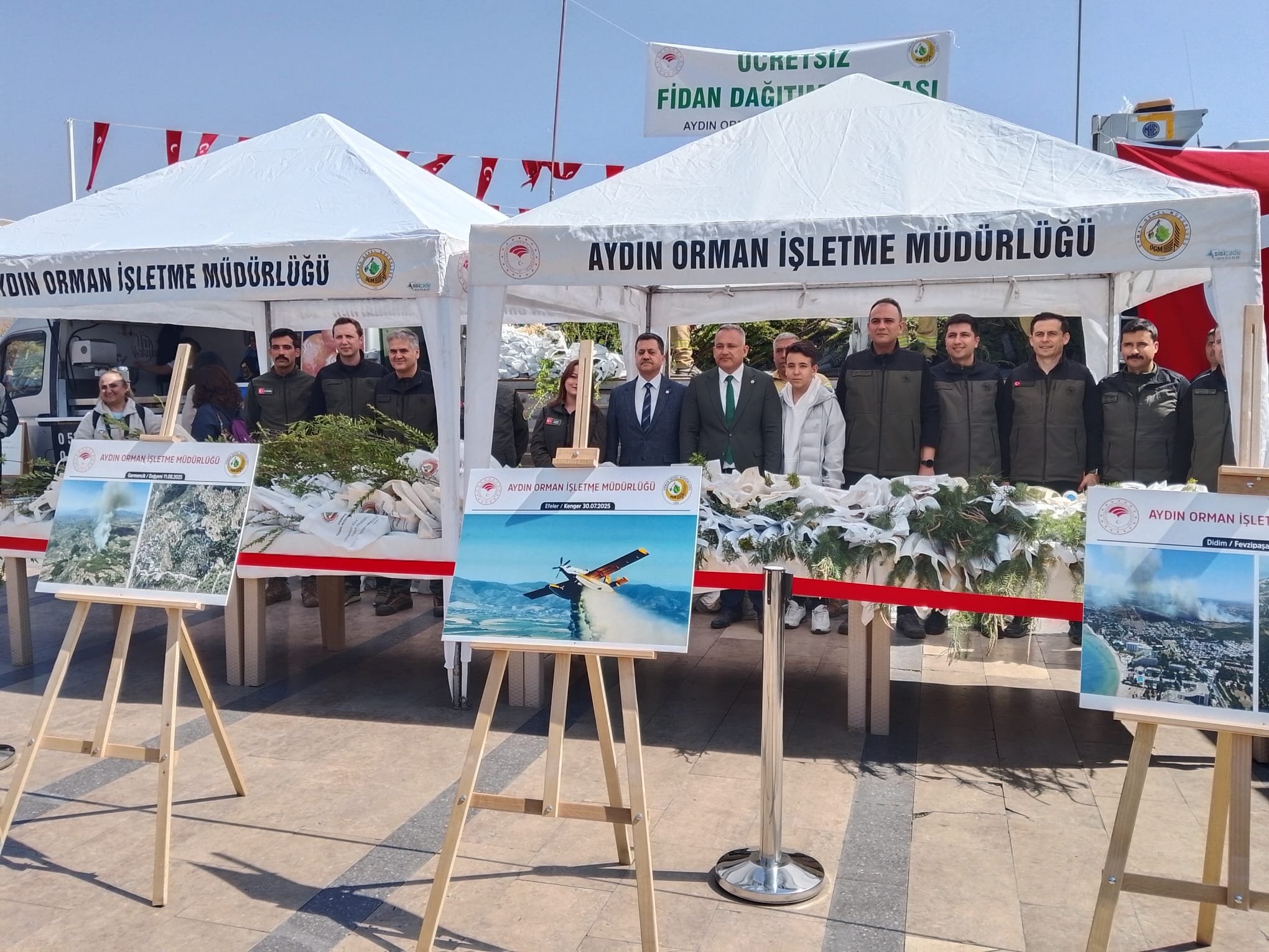 Orman Haftasında Aydın'da 5 bin adet fidan dağıtıldı