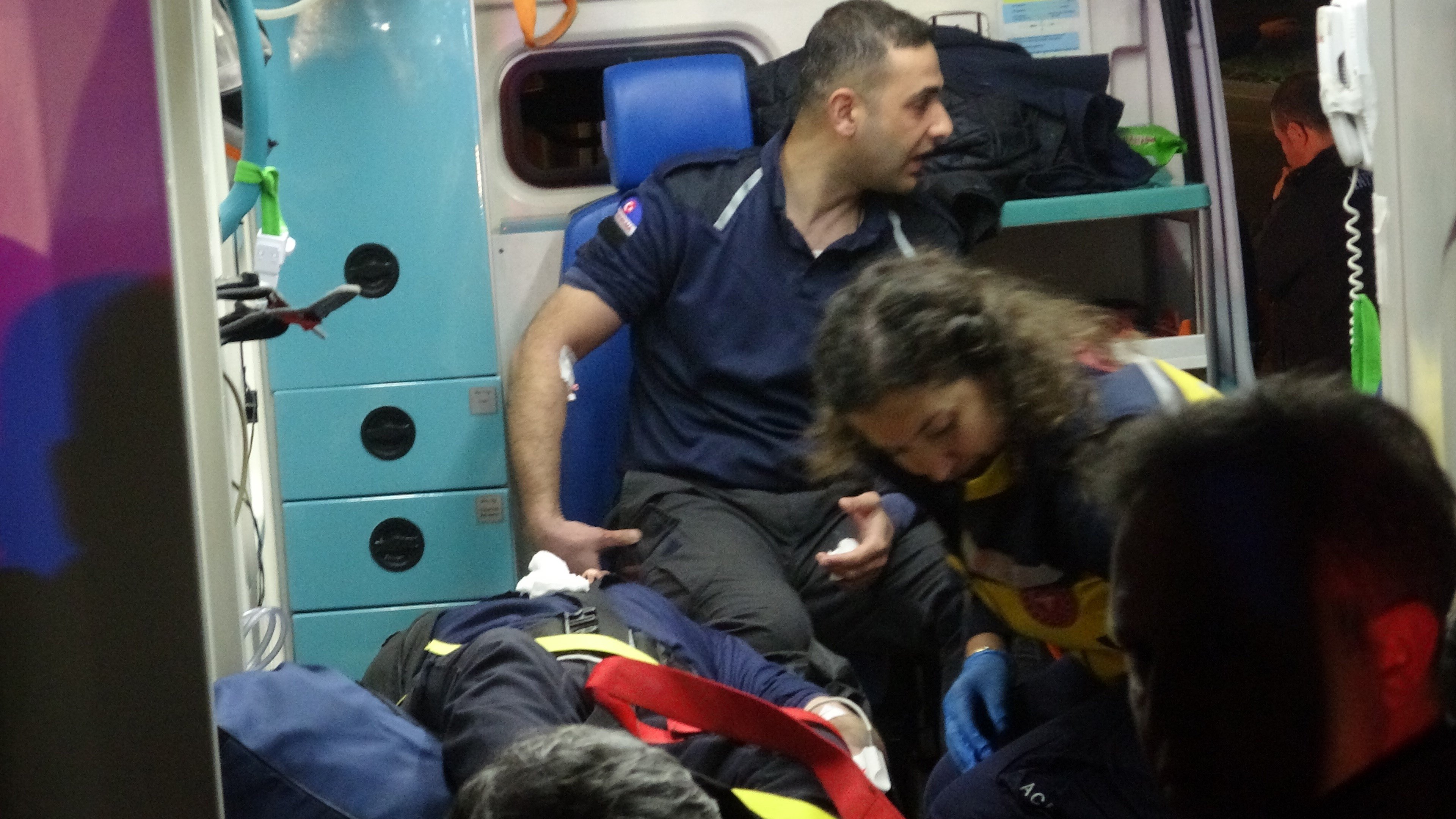 Feci kaza: 16 infaz koruma memuru yaralandı