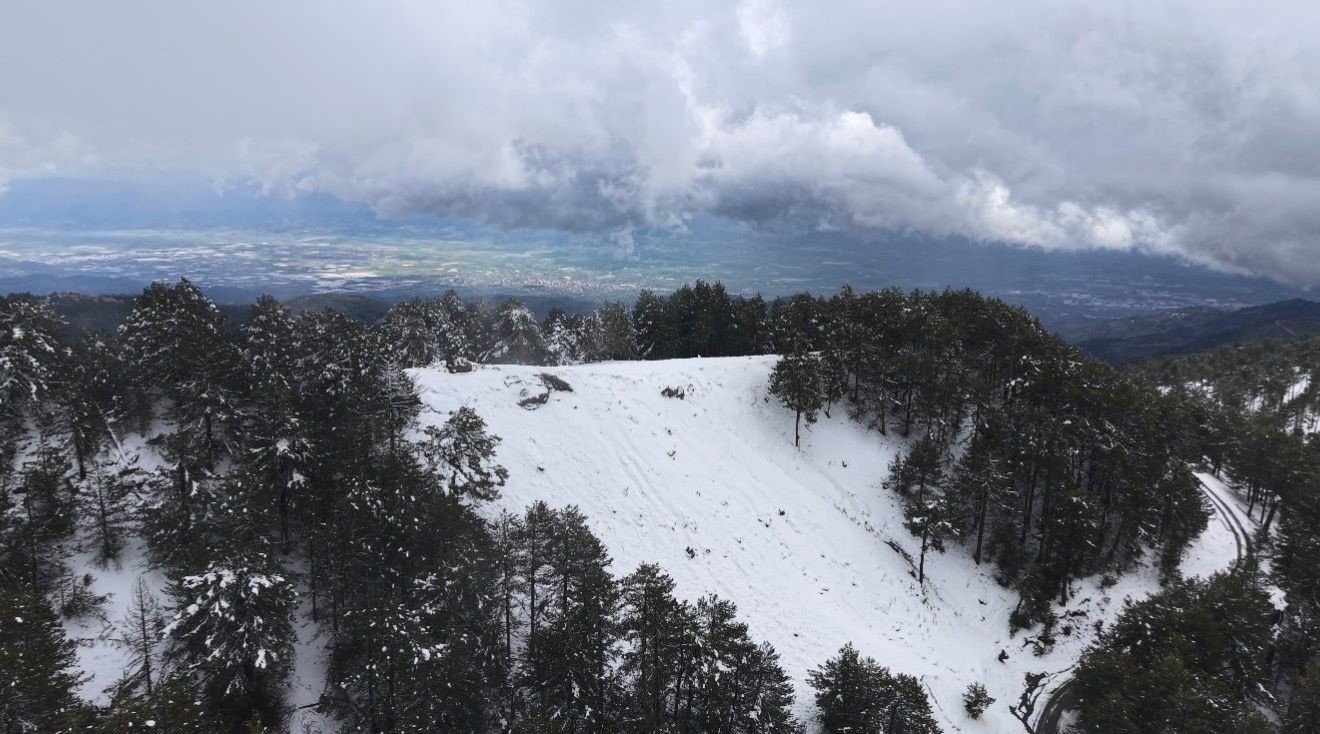 Aydın’a bahar ayında kış sürprizi