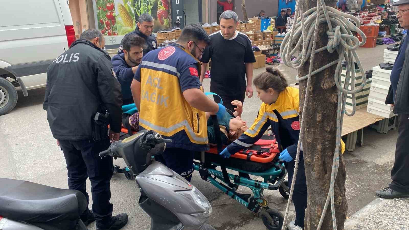 Umurlu'da yaşlı kadın 19 saat sonra kurtarıldı