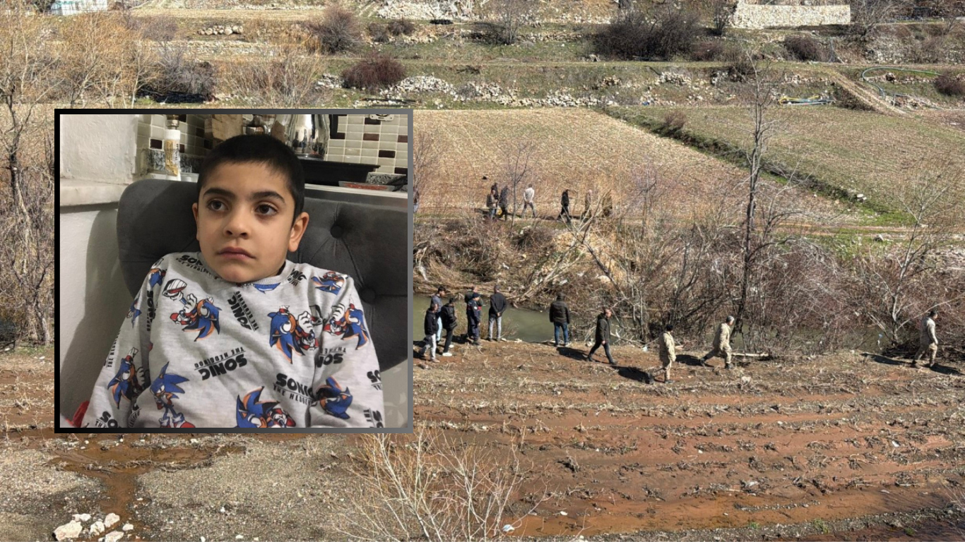 Kaybolan otizmli Fırat her yerde aranıyor