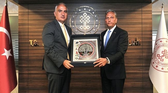 Tursab Tan Bakan Ersoy A Ziyaret