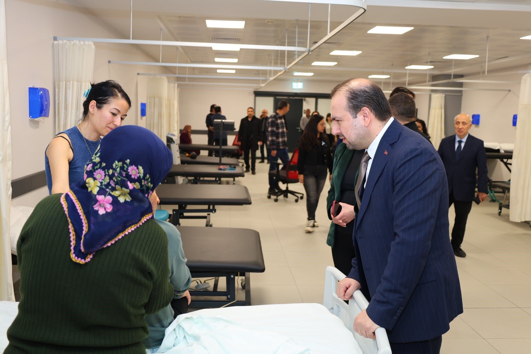 Aydın Şehir Hastanesi'nde fizik tedavi ünitesine yakın inceleme