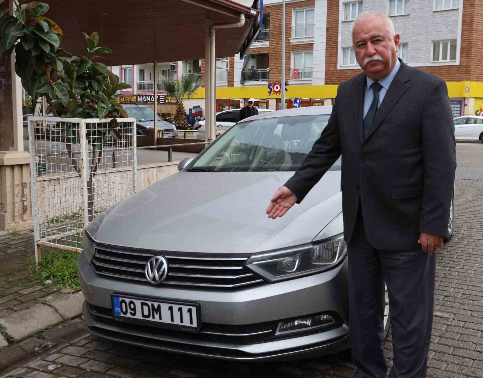 Aydın Şoförler Odası Başkanı Özmeriç'ten plaka açıklaması