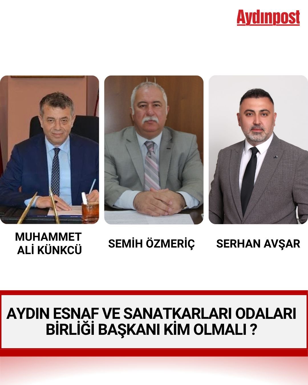 AYESOB Başkanı olarak kimi görmek istersiniz?