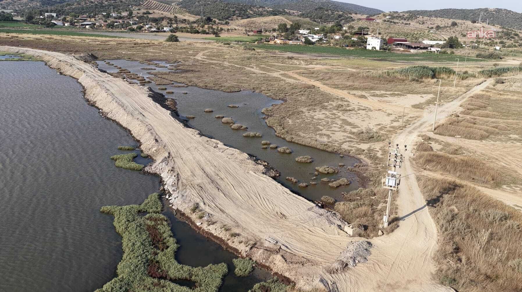 Bargilya Kuş Cenneti’nde hafriyat tepkisi: Suç duyurusunda bulunuldu