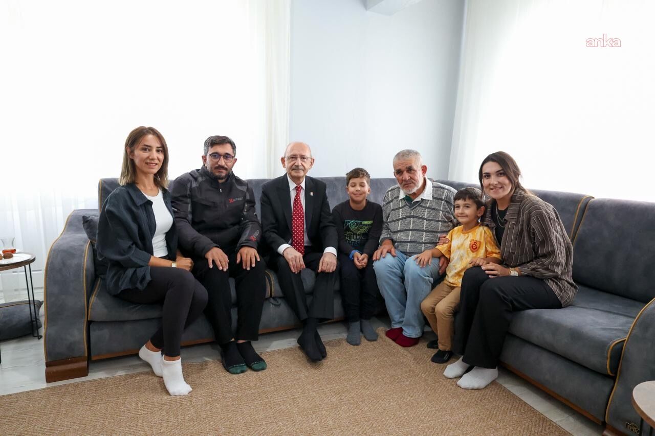Kemal Kılıçdaroğlu'ndan Özvarlı ailesine ziyaret