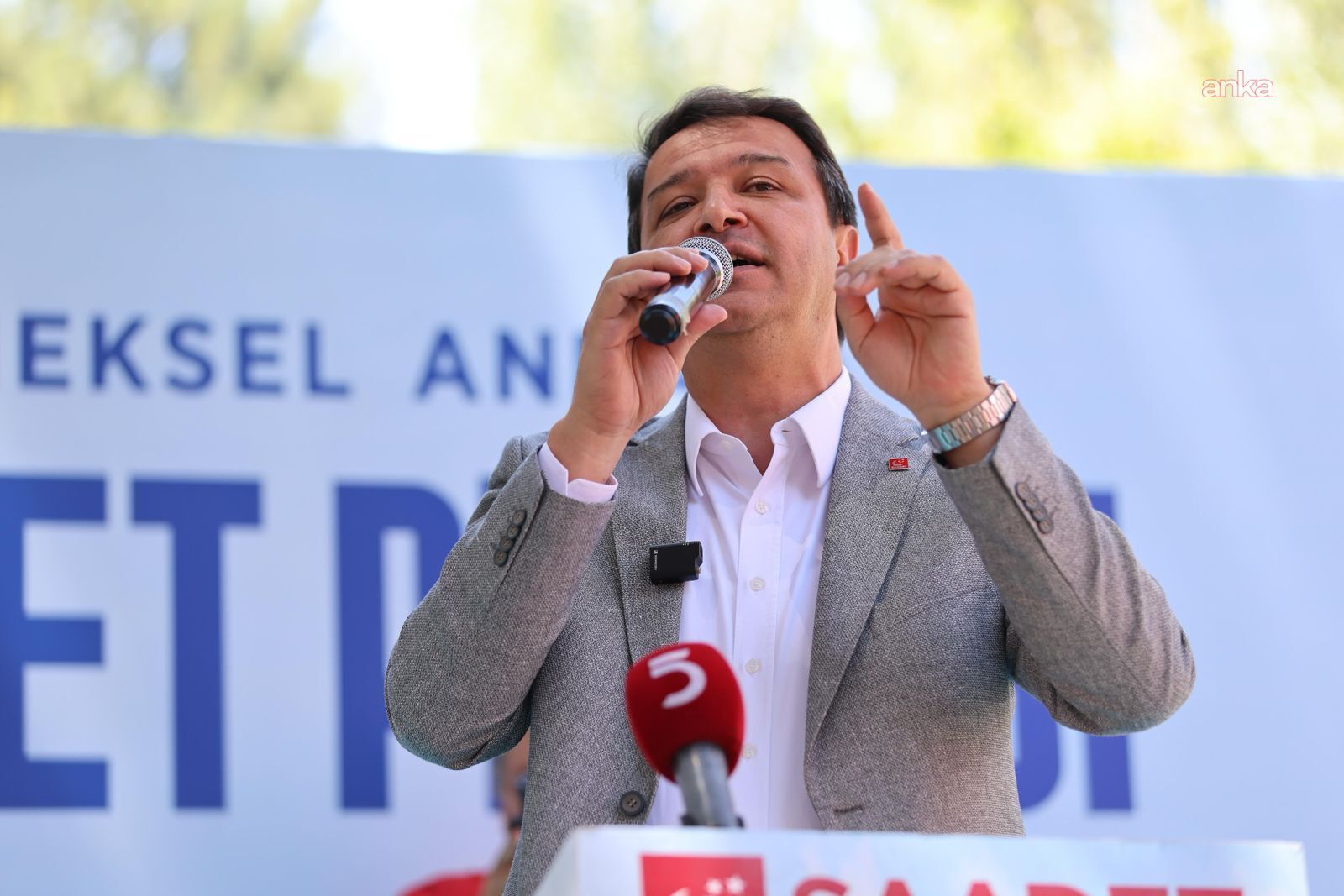 Saadet Partisi Genel Başkanı Arıkan: "Hukuk, muhalife operasyon, iktidara af mekanizması değildir"