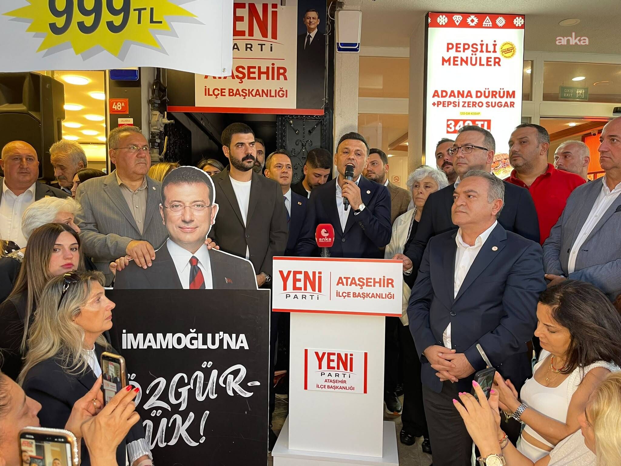 YENİ Parti Ataşehir İlçe Başkanlığı açıldı
