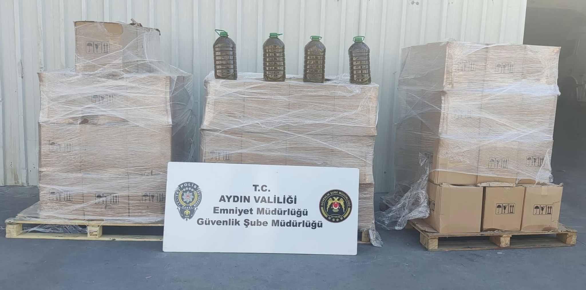 Aydın’da sahte zeytinyağı operasyonu