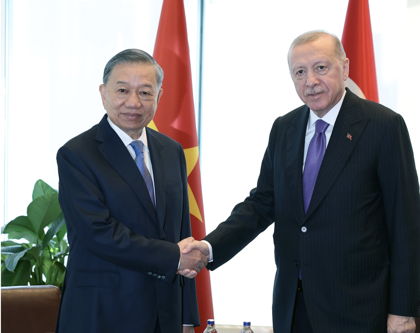 Cumhurbaşkanı Erdoğan, Vietnam Devlet Başkanı To Lam ile görüştü