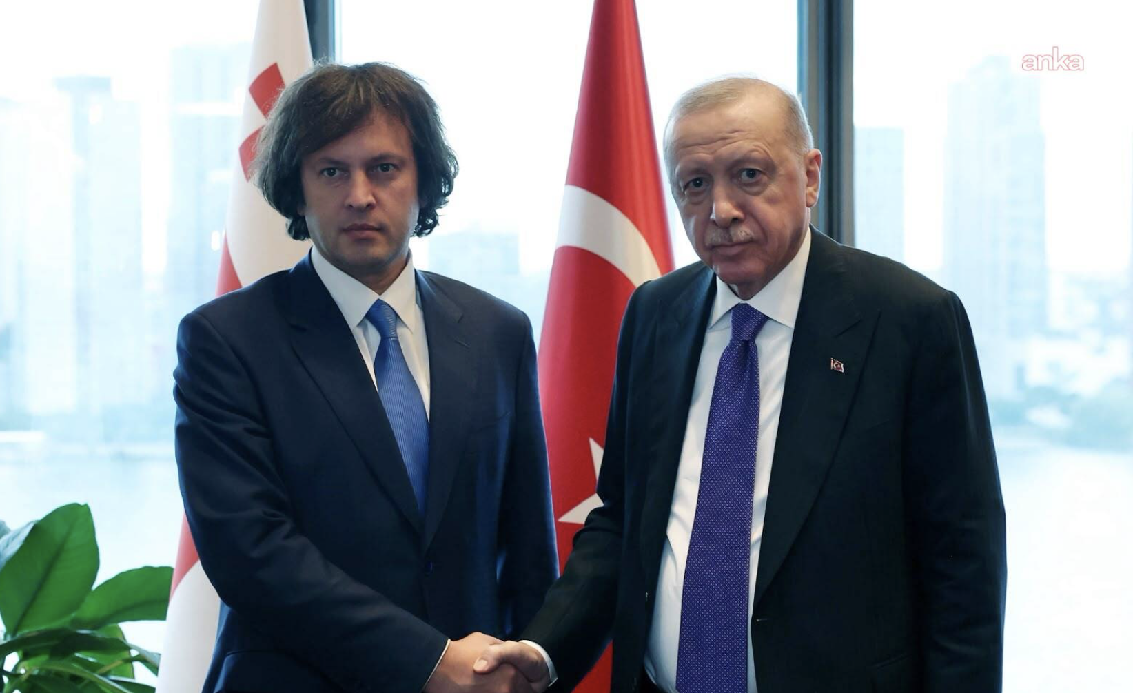 Erdoğan, Gürcistan Başbakanı Kobakhidze’yi kabul etti