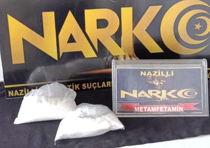 Nazilli’de iş yerine narkotik baskını!