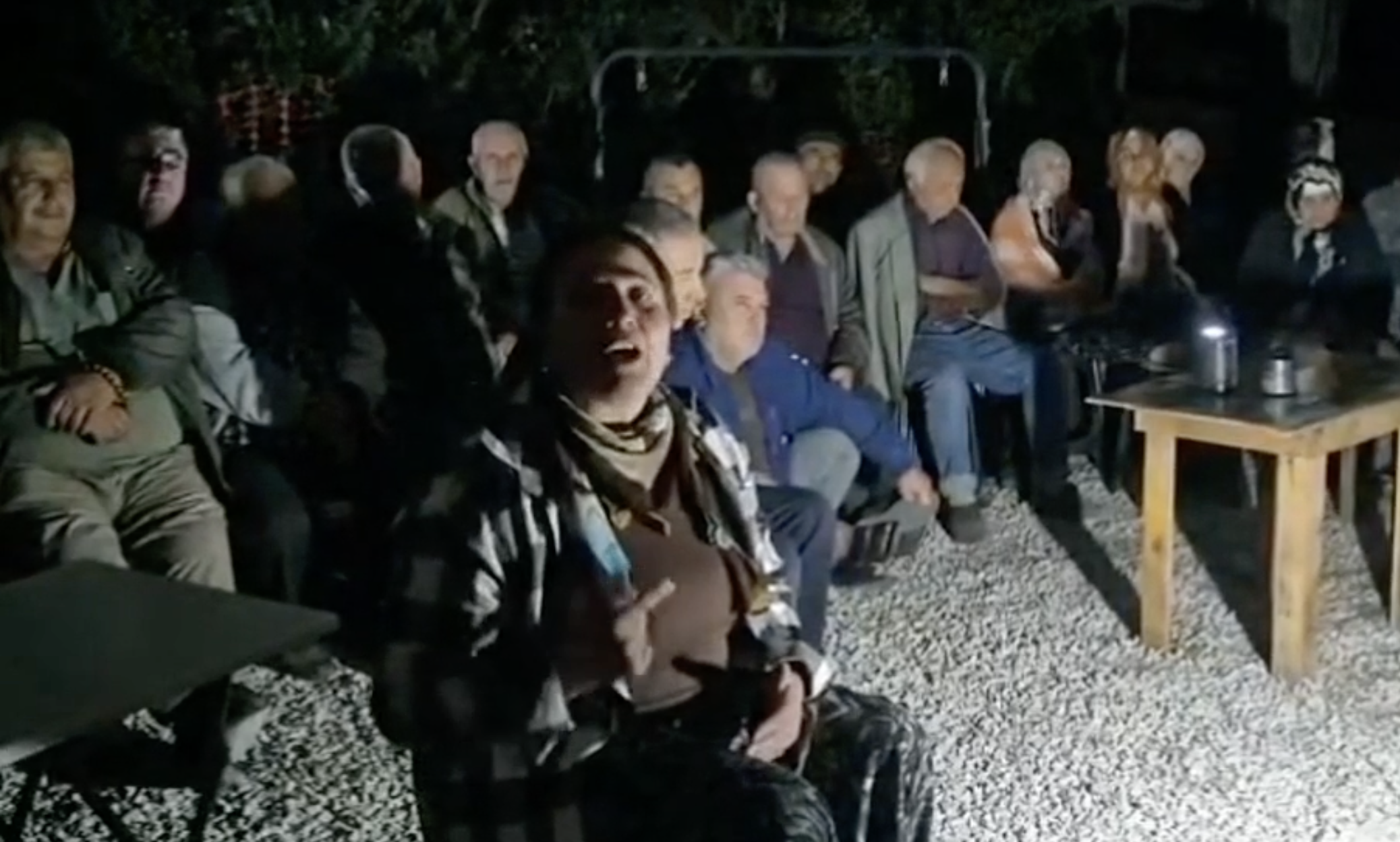İkizköylüler Akbelen'de nöbete devam ediyor