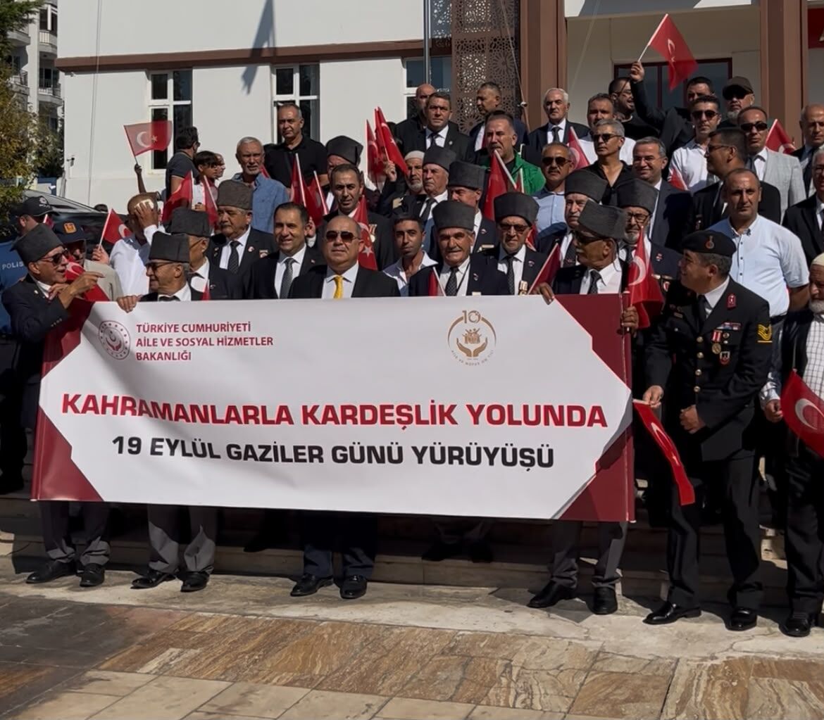 19 Eylül Gaziler Günü, Aydın’da kortej yürüyüşüyle kutlandı