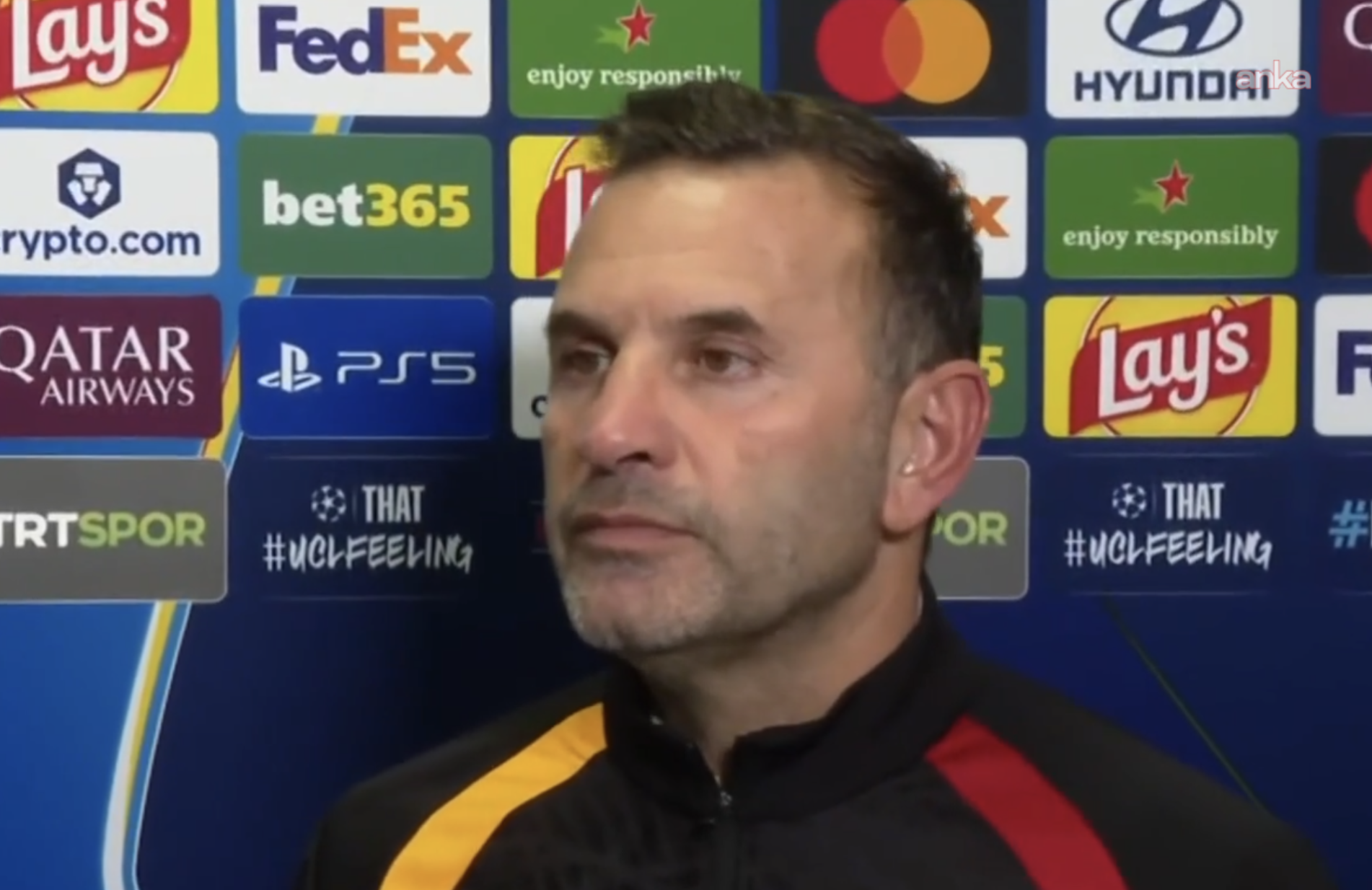 Okan Buruk: Lille galibiyeti Fenerbahçe derbisi öncesi moral oldu