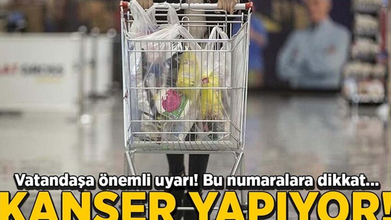 Bu ürünlerin kapları kanser ediyor! Mutlaka kontrol edin!