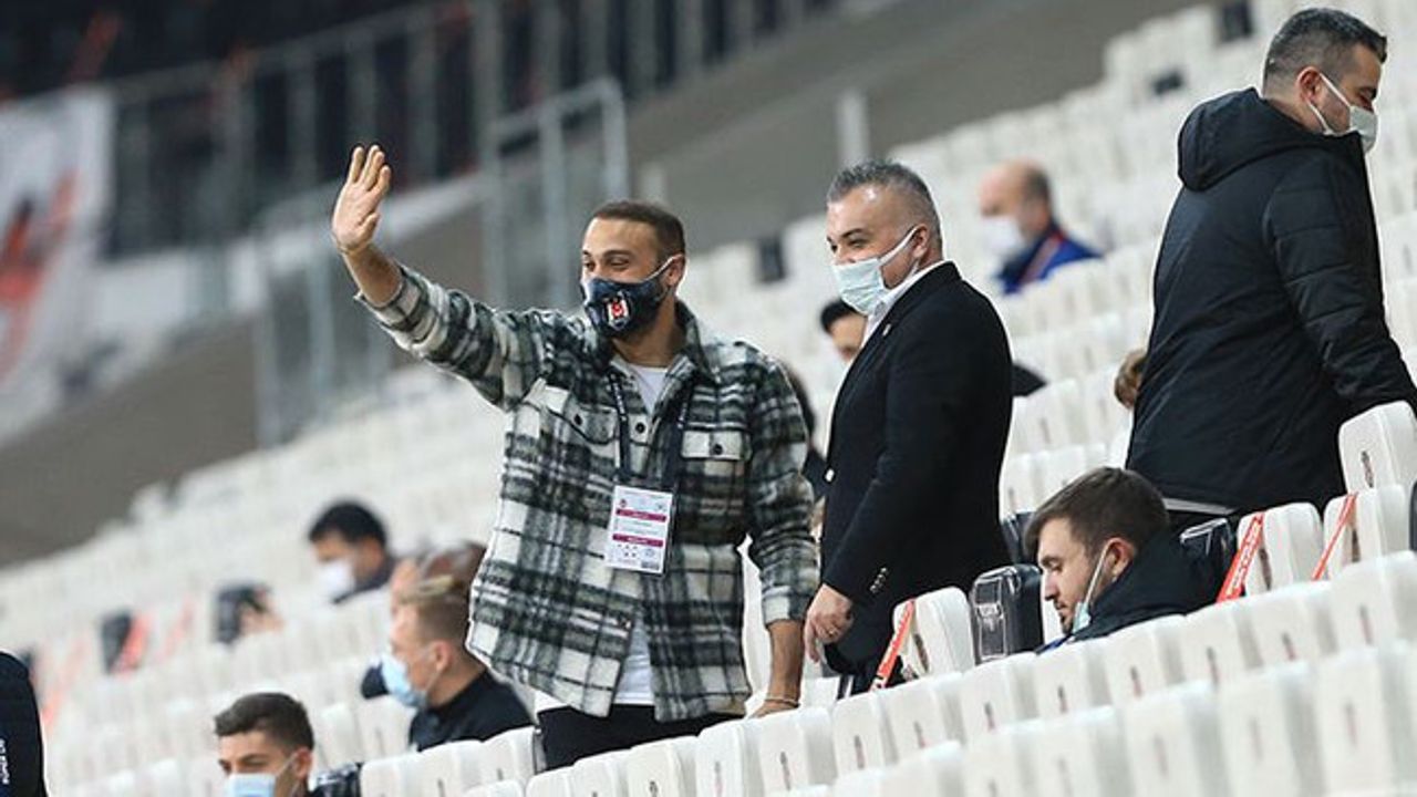 Cenk Tosun Konyaspor maçında tribünde