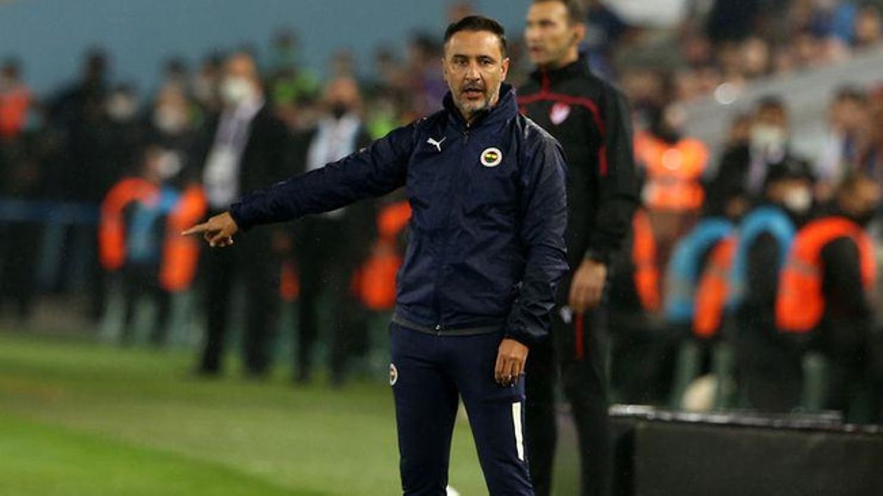 Trabzonspor-Fenerbahçe maçında Vitor Pereira'dan saha içine not!
