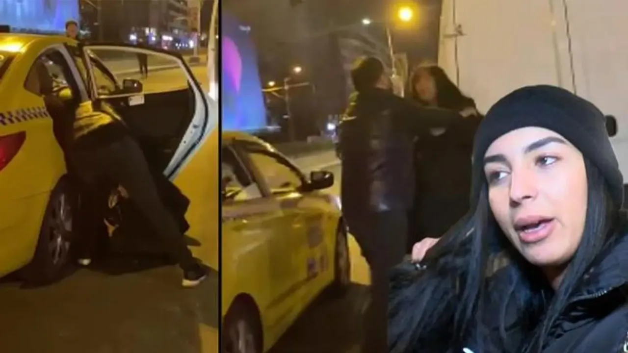 İstanbul'un göbeğinde turist çifte taksici dehşeti! Para üstünü vermedi, kaçırdı, saçından sürükledi