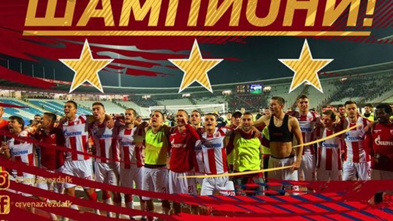 Sırbistan'da şampiyon Kızılyıldız