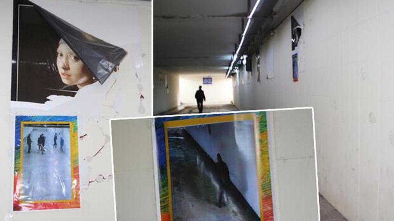 Rize'de bir alt geçide, çöp atan ve tuvaletini yapanların fotoğrafları asıldı
