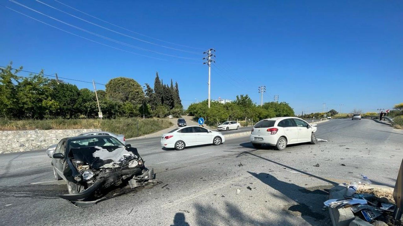 Söke’de trafik kazası: 2 yaralı