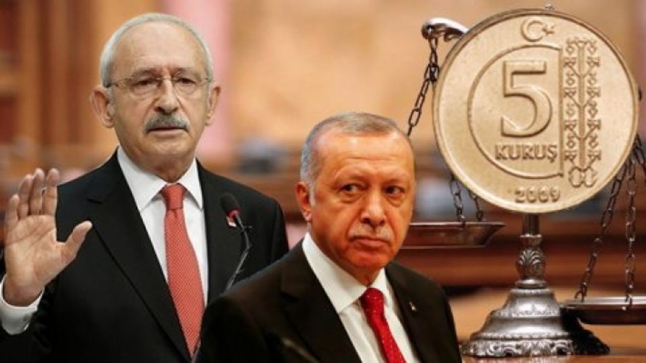 Kılıçdaroğlu'ndan Erdoğan’a '5 kuruşluk' dava