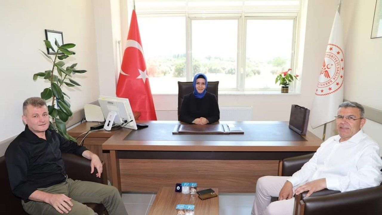 Başkan Güler, yeni başhekim ile görüştü