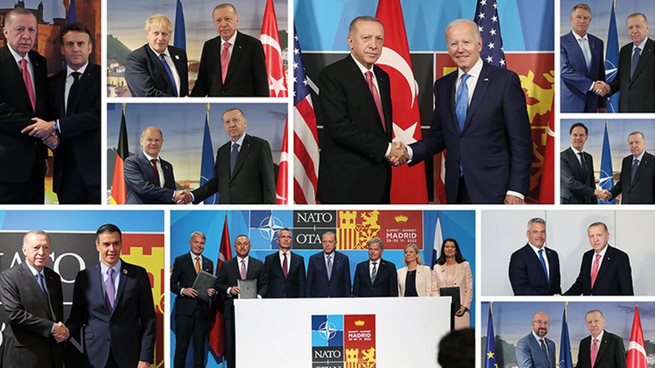 Cumhurbaşkanı Erdoğan'dan NATO zirvesi sonrası paylaşım