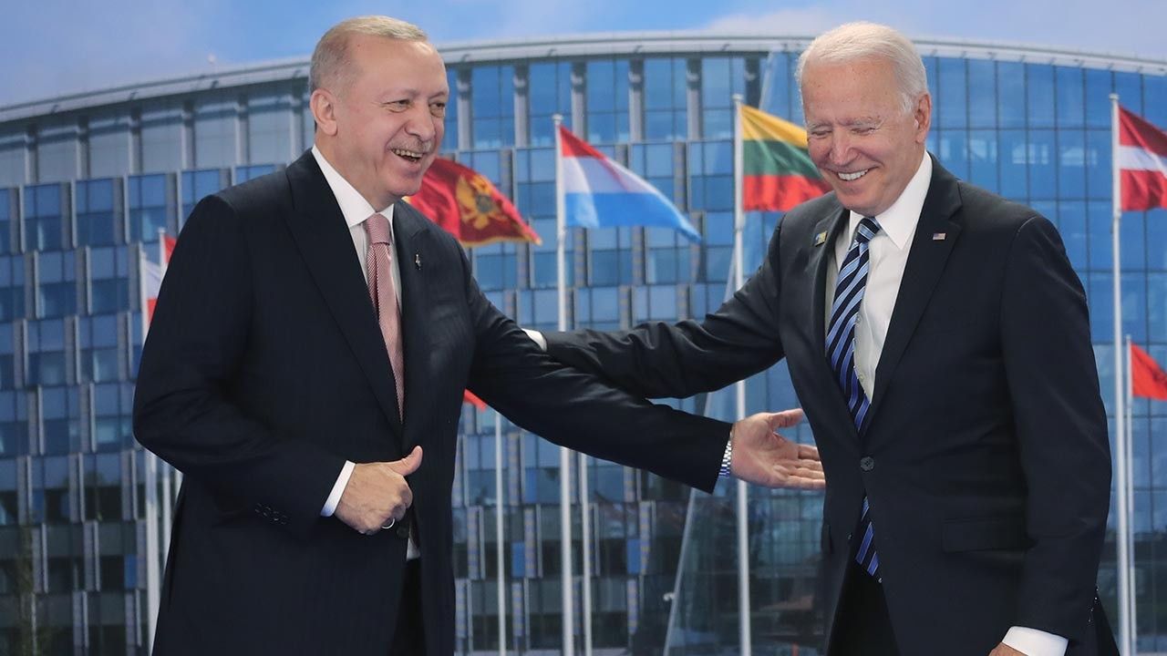 Erdoğan Biden'la görüştü