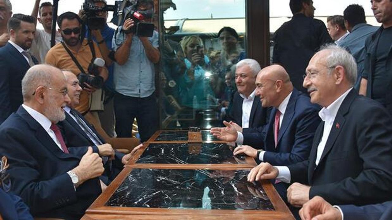 Kılıçdaroğlu ve Karamollaoğlu İzmir'de bir araya geldi