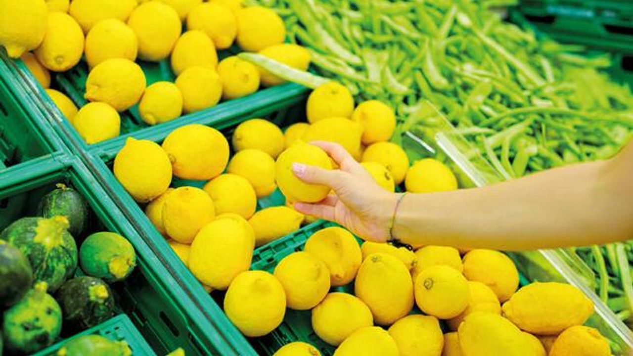 Markette en çok limonun fiyatı arttı