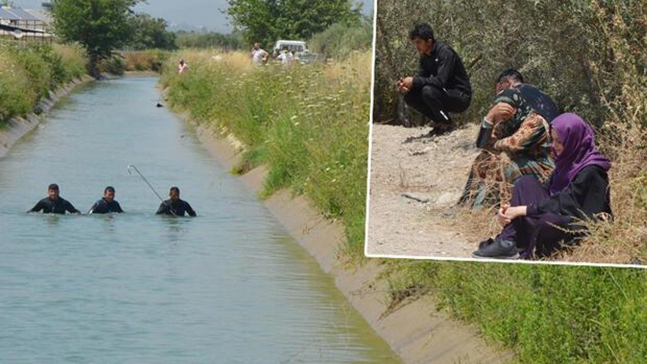 Oynarken sulama kanalına düşen 9 yaşındaki çocuktan acı haber