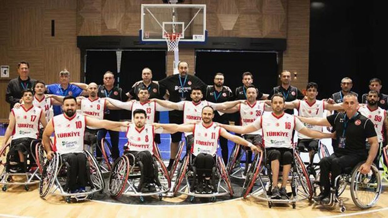 Tekerlekli Sandalye Basketbol A Milli Takımı, Avrupa B Ligi Şampiyonası’nda şampiyon